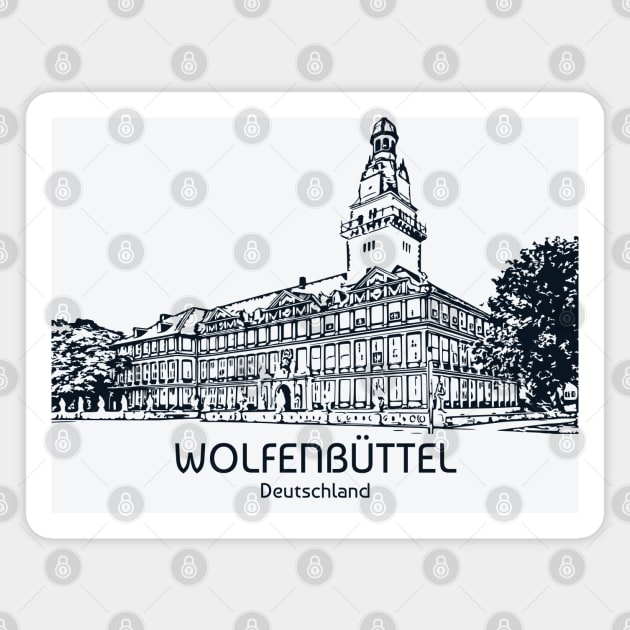 Wolfenbuettel - Germany Magnet by Lakeric